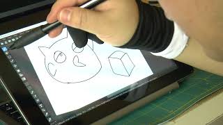 Drawing and Writing with CHUWI Hi10 PRO and H2 Stylus [upl. by Yzeerb]