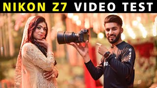 Nikon z7 Videography Test in Cinematography Filmmaking Wedding Video amp Instagram Reels [upl. by Zoes195]