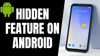 Hidden Feature On Android I Bet You Didnt Know [upl. by Assirok]