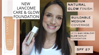 New Lancome Teint Idole Ultra Wear Care amp Glow Foundation [upl. by Nevins814]