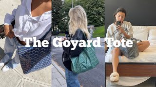 The Goyard Tote what fits how it wears [upl. by Eusoj964]