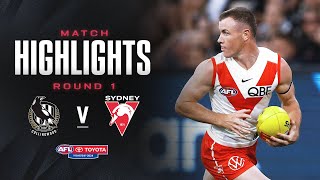 Collingwood v Sydney highlights  Round 1 2024  AFL [upl. by Aitnom]