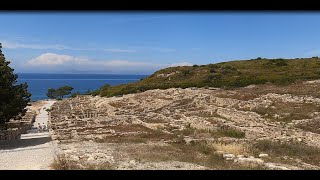 Ancient Kamiros Greece Rhodos Island 🇬🇷 [upl. by Ahsed]