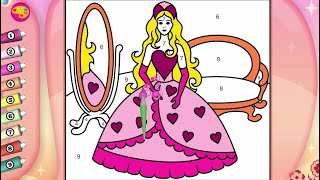 Pretty Princess Coloring Book   814 [upl. by Gulick]