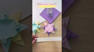 DIY Birthday cake idea 🎂 shorts ytshorts trending diy gift birthday creative art tutorial [upl. by Ynneb456]