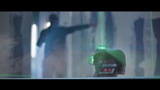 Bosch line laser  easy allignment with highest visibility [upl. by Schlenger]