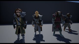 UE4  Synty Modular Characters UE426 [upl. by Checani697]