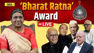 LIVE  Bharat Ratna Awards 2024  President Droupadi Murmu Presents Awards At Rashtrapati Bhavan [upl. by Edahs]