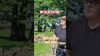 PERMISSION 🤗 metaldetecting detectorists music coin silver oro aur gold funny scotland [upl. by Egwin405]