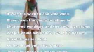 Coldplay  Viva La Vida  Lyrics Kingdom Hearts Music Video [upl. by Shrier493]