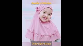 baby hijab design 🥰♥️shortvideo shortvideo shortvideo fashion [upl. by Aidnyl4]