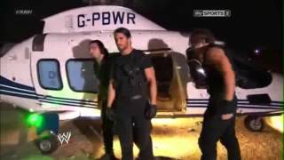 RAW 22413 The Shield arrives at O2 Arena [upl. by Ednalrim]