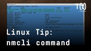 How to use the nmcli command Linux Tip [upl. by Esikram140]