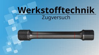 Werkstoffprüfung Zugversuch [upl. by Shirlene]