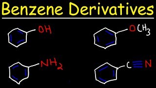 Naming Benzene Ring Derivatives  Aromatic Compounds [upl. by Aivyls]