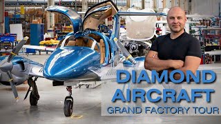 8 Diamond Aircraft – A Behind the Scenes of how an Aircraft is Built [upl. by Eissirc]