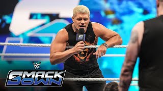 Rhodes challenges Owens at Saturday Night’s Main Event SmackDown highlights Nov 22 2024 [upl. by Mala944]