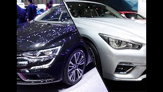 2017 Renault Talisman vs 2017 Infiniti Q50 [upl. by Nonnek]