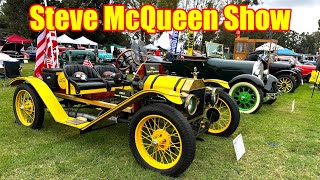 Steve McQueen Car and Motorcycle Show 2024 Chino Hills California [upl. by Annayk]