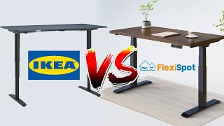 Flexispot E7 VS Ikea Bekant  Who WINS the BEST Standing Desk Showdown [upl. by Eannaj]