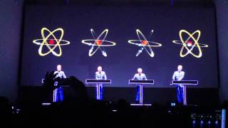 Kraftwerk  Radioaktivität  live  Kunstsammlung Düsseldorf January 19 2013 [upl. by Kursh]