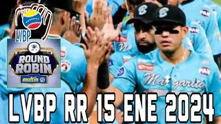 LVBP ⚾ Resultados Posiciones Calendario 15 Enero 2024 Bravos y Cardenales ganan jda 15 Round Robin [upl. by Andrews]