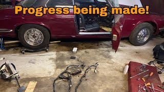 Daimler Coupe RHD to LHD Update on Progress [upl. by Gwyn]