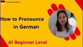 How to pronounce in German  die Aussprache German Pronunciation Rules PartI [upl. by Izabel]