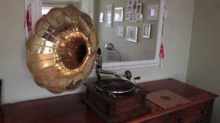 Gramophone playing quotWhen Summer is Gonequot [upl. by Enyamert]