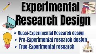 Types of experimental research design [upl. by Meenen595]