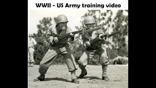 WWII  US Army training video 1944 [upl. by Oivat]