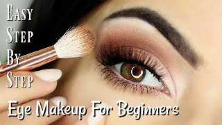 Beginners Eye Makeup Tutorial  Parts of the Eye  How To Apply Eyeshadow [upl. by Decker]