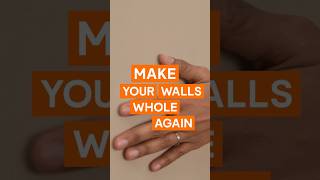 How to fix holes in the wall  DIY 🏠🪟🔨 DIYtips Howto BandQ [upl. by Elfreda]