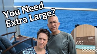 Is It Worth It Tour Odyssey of the Seas Extra Large Balcony Room 11652 [upl. by Tana]