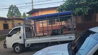 FUMIGANDO EN LAS CALLES DE USULUTAN  PREVENCION DEL DENGUE [upl. by Ennahtebazile]