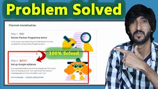 Step 2 Error  Fix in Adsense or change association Complete tutorial YouTube Monetization Error [upl. by Htebazileyram]