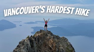 Hiking the HOWE SOUND CREST TRAIL in a Single Day [upl. by Thorma971]