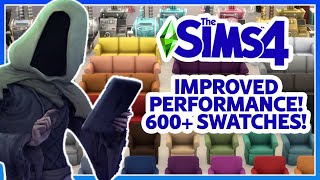 650 New Swatches Performance Improvements amp Bug Fixes Sims 4 September 2024 [upl. by Laurens]