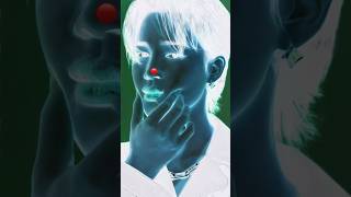 Stare at the red dot for 30 sec to see jimin on ur wall BTS ILLUSION bts jimin shorts btsarmy [upl. by Leva]