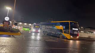 Buses and Coaches at Glasgow Buchanan bus station [upl. by Fife]