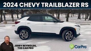 2024 CHEVY TRAILBLAZER RS Review and Test Drive [upl. by Yldarb]