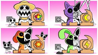 Smiling Critters but Zoonomaly Cardboard voicelines Compilation Poppy Playtime Chapter 3 [upl. by Eirret761]