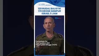 Israel Kebobolan dan Makin Genting 5 Jam Diserang Iran 120 Rudal Balistik amp 170 Drone Ditembakan [upl. by Adnaw]