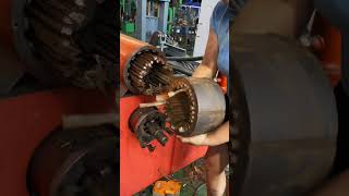 Motor parts disassembled  Part  2  motor acmotor disassemble disassembly [upl. by Outlaw651]