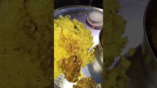 basonti polaw  mutton kosha  tasty food  video YouTube short [upl. by Tenahs]