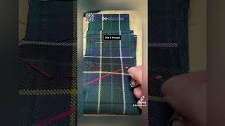 sewingtips kilt tartan handsewing heritage learntosew a kilt authentic scottish Enjoy [upl. by Cyd]