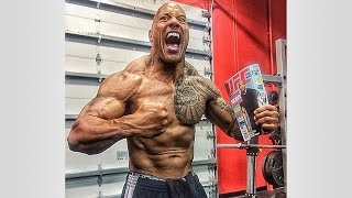 The Rocks CHEST WORKOUT ROUTINE [upl. by Ymassej]