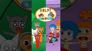 Incredibox Sprunki vs Inside Out 2  Which team will win shorts animation [upl. by Alfonso978]