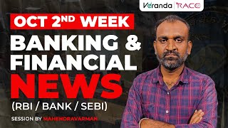 OCT 2ND WEEK  BANKING amp FINANCIAL NEWS RBIBANKSEBI  SESSION BY MAHENDRAVARMAN [upl. by Kubiak537]