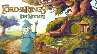 lord of the rings lofi – beats to chillexplore middleearth to🌳 [upl. by Ynffit65]